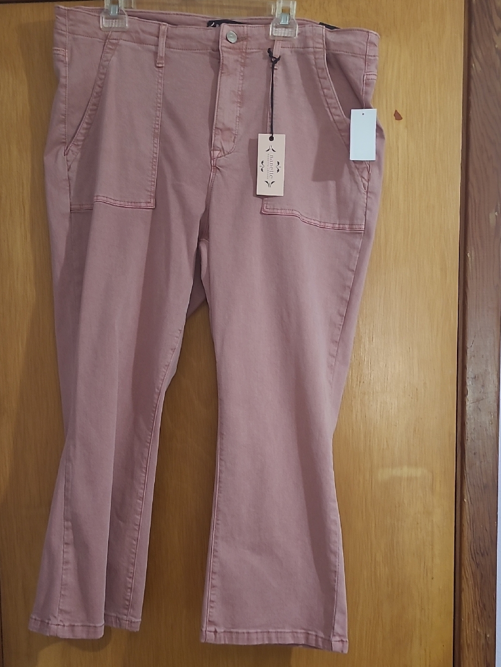 Nanette Lepore Dusty Rose Boot Cut Pants